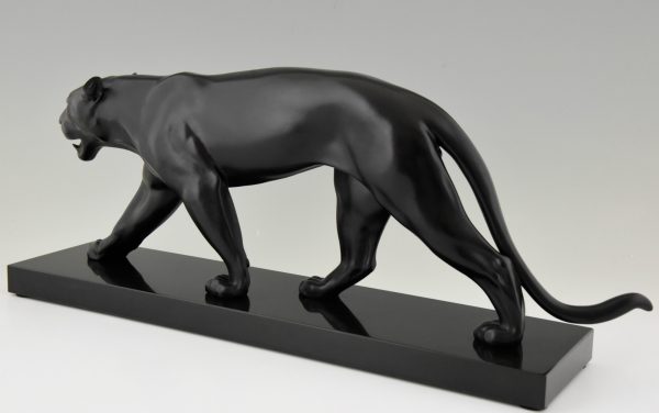 Art Deco Panther Skulptur