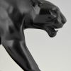 Art Deco panther sculpture