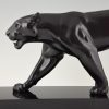 Art Deco sculpture of a panther