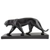 Art Deco sculpture of a walking panther