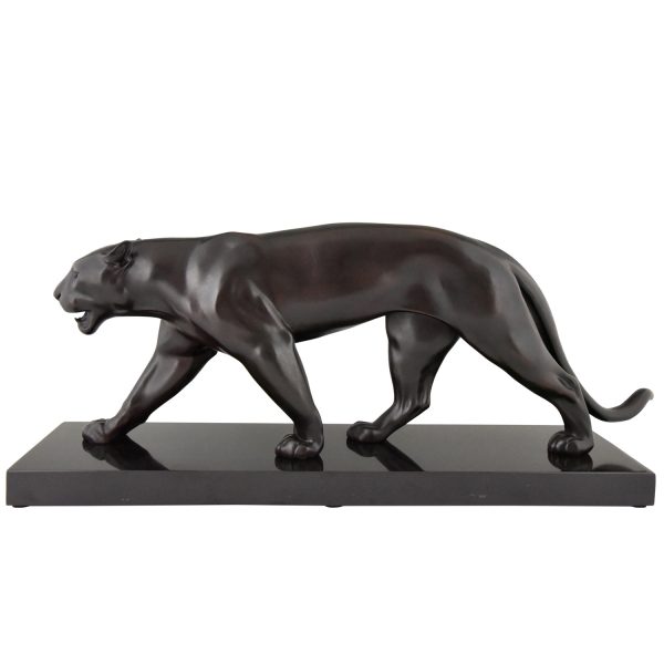 Art Deco sculpture panther Baghera