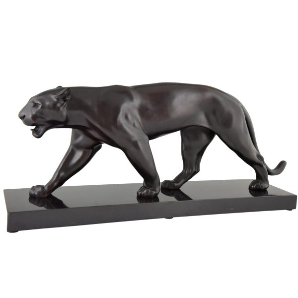 Art Deco sculptuur panter Baghera