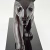 Art Deco sculptuur panter Baghera