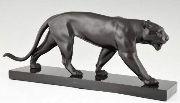 Art Deco sculpture panther Baghera