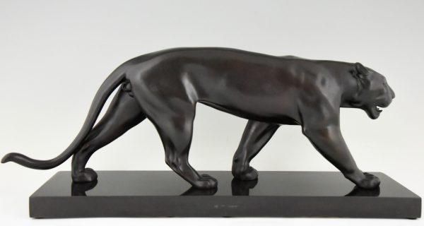 Art Deco sculptuur panter Baghera