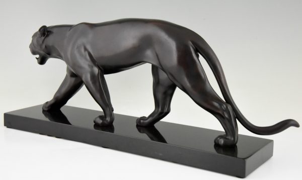 Art Deco sculpture panther Baghera