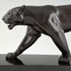 Art Deco sculptuur panter Baghera