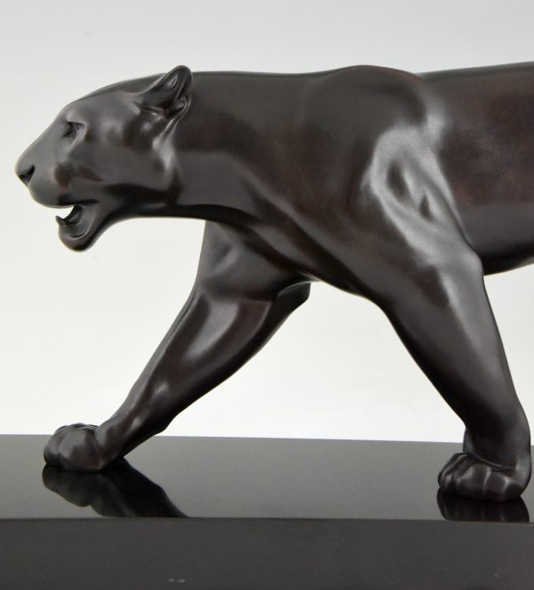 Art Deco sculptuur panter Baghera