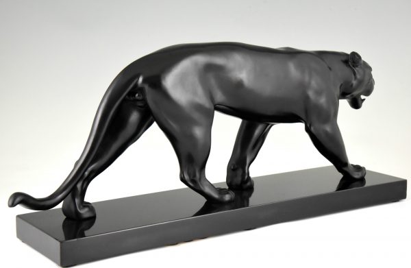 Art Deco Skulptur Panther Baghera