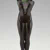 Art Deco style lamp standing nude Clarté LUMINA 65 cm