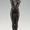 Lampe style Art Deco femme nue Lumina