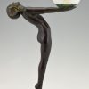 Art Deco style lamp standing nude Clarté LUMINA 65 cm