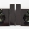 Art Deco vulture bird bookends