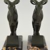 French Art Deco ram bookends