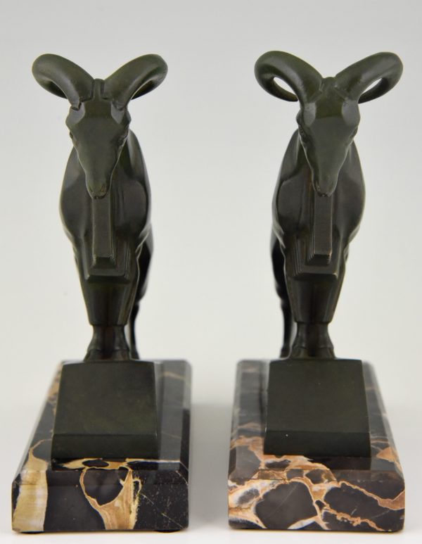 French Art Deco ram bookends