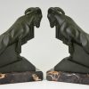 French Art Deco ram bookends
