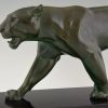 Art Deco Skulptur Panther