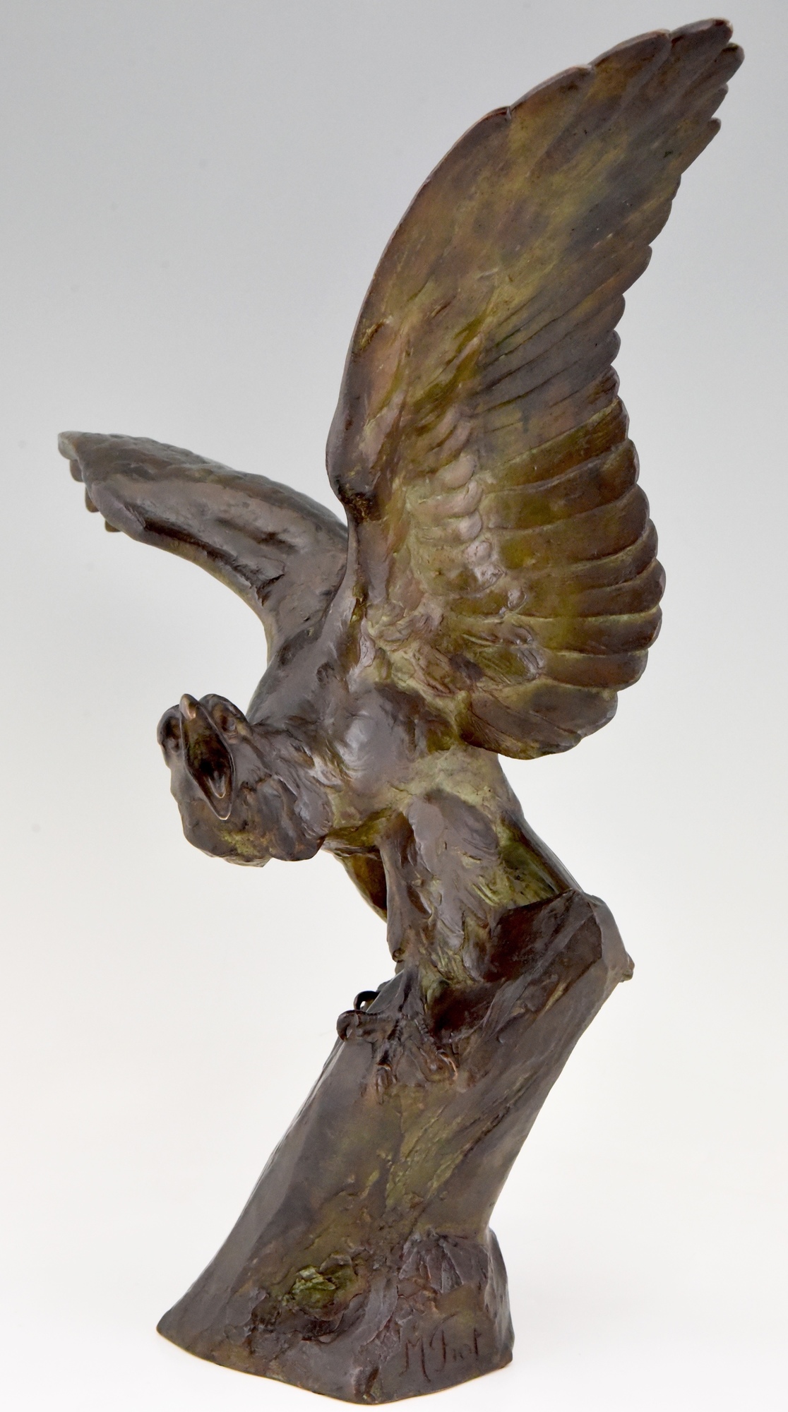 La Tête En Bronze De La Sculpture D'aigle Isolé Banque D'Images et Photos  Libres De Droits. Image 24354112