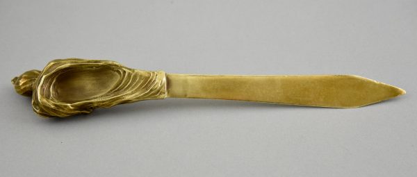 Mephistopheles, Art Nouveau bronze letter opener