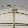 Art Nouveau mirror with beveled glass