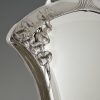 Mirroir Art Nouveau metal argenté