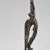 Art Deco brons beeld Icarus