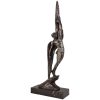 Art Deco bronze sculpture of Icarus.