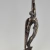 Sculpture en bronze Art Deco Icare