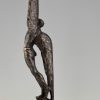 Art Deco bronzen beeld Icarus