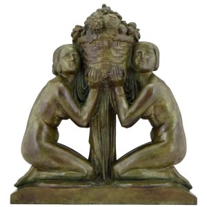 pierre-lenoir-abundance-art-deco-bronze-sculpture-two-nudes-holding-a-basket-3586286-en-max