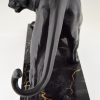 Art Deco sculpture of a panther