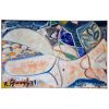 Mid Century painting woman bather nude
