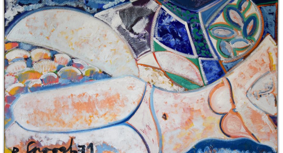 Gemälde Frauenakt Modern Siebzicher Jahre