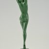 Art Deco sculpture dancing nude