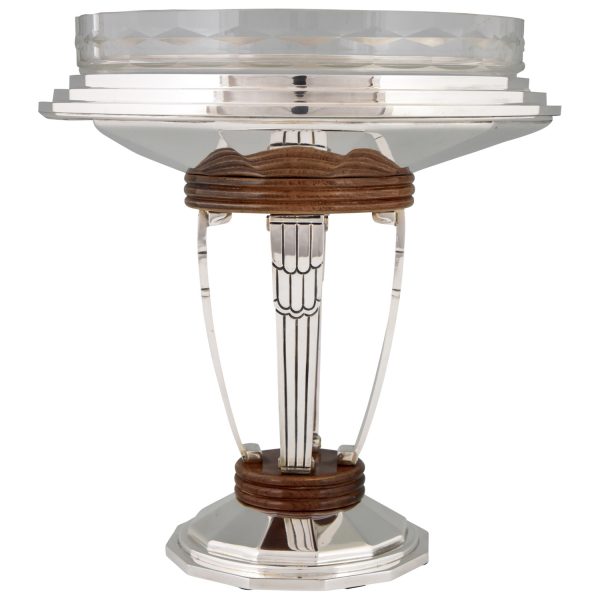 Art Deco silver plated centerpiece