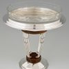 Art Deco silver plated centerpiece