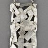 Collier argent massif de Rey Urban pour Age Fausing 1970