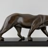 Art Deco panther sculpture