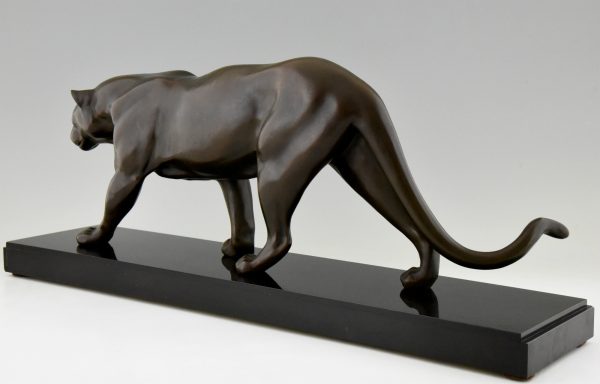 Art Deco Panther Skulptur