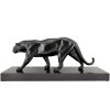 Art Deco sculpture walking panther