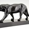 Art Deco sculptuur panter