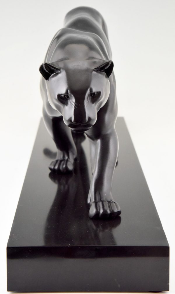 Art Deco sculptuur panter