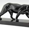 Art Deco sculpture walking panther