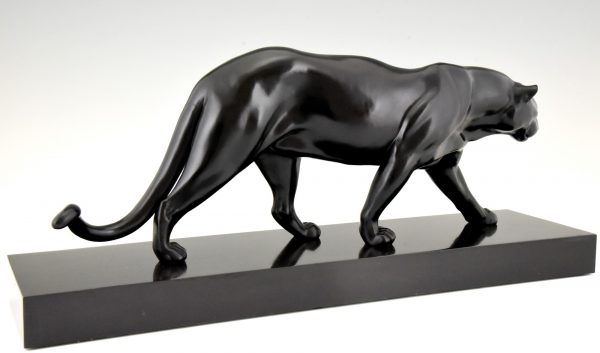 Art Deco sculptuur panter