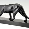 Art Deco sculptuur panter