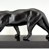 Art Deco sculpture walking panther