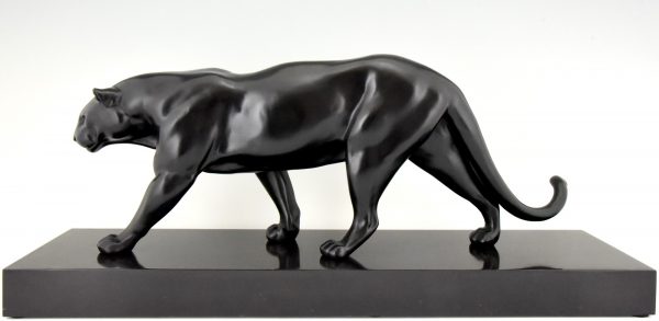 Art Deco sculptuur panter