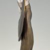 Art Deco sculpture danseuse Orientale