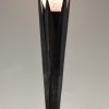 Lampe Art Deco pâte de verre et fer forgé tulipe