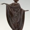 Jugendstil Skulptur Bronze Tänzerin